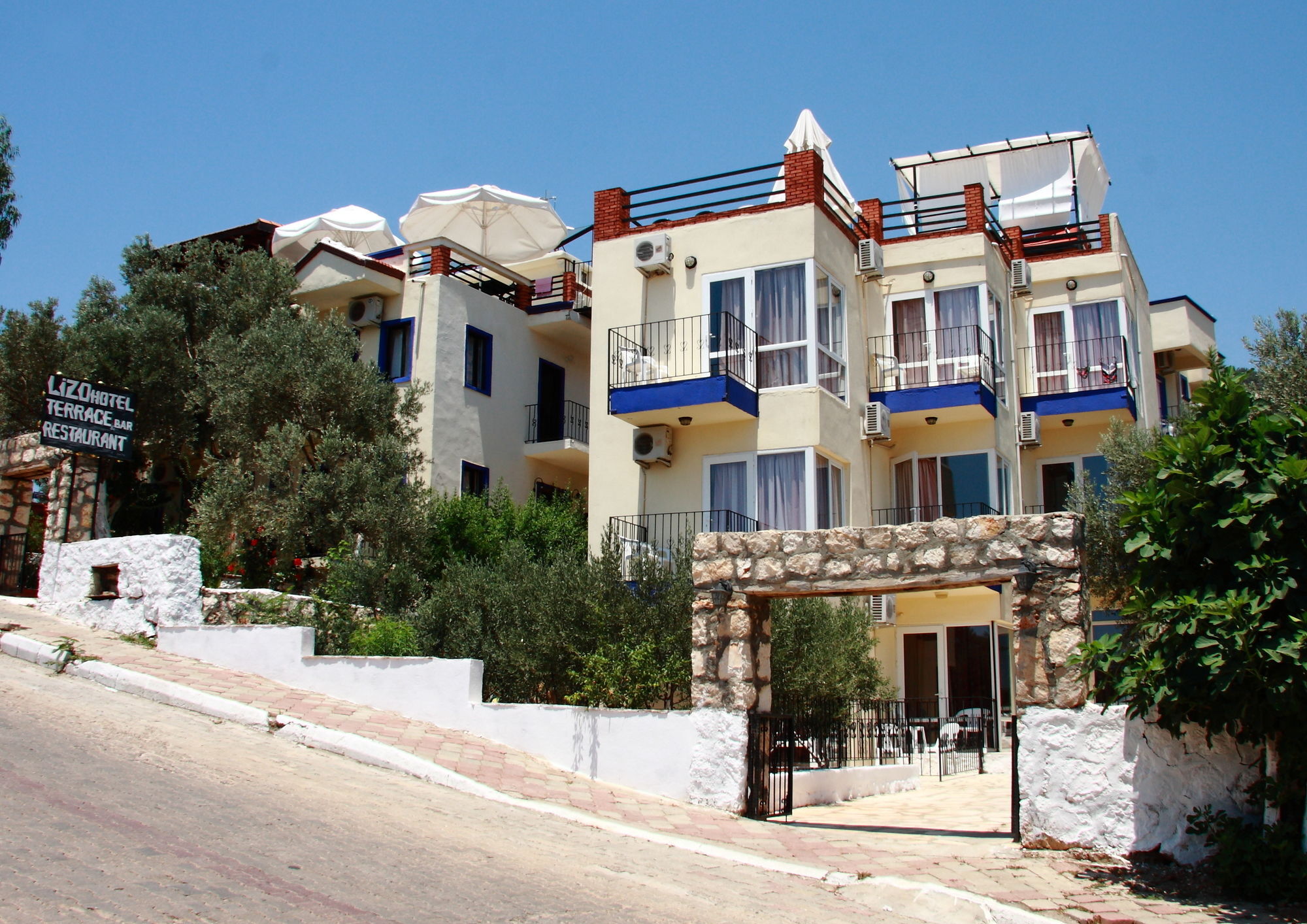 Lizo Hotel Калкан Экстерьер фото